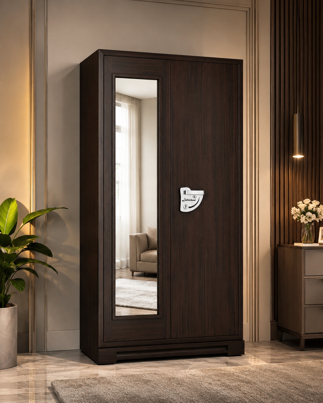 36 inch steel almirah image 6