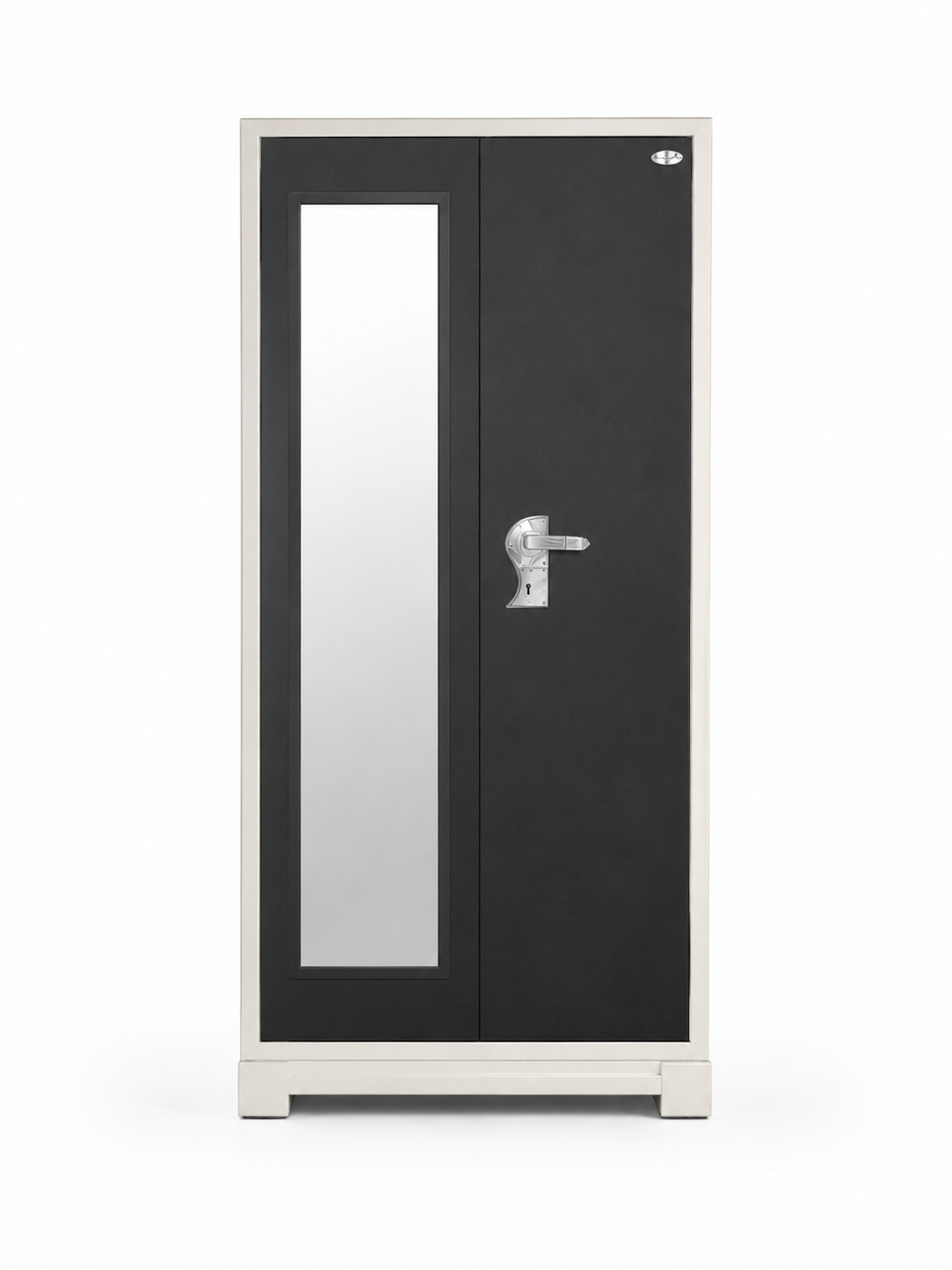 36 inch very light steel almirah front view