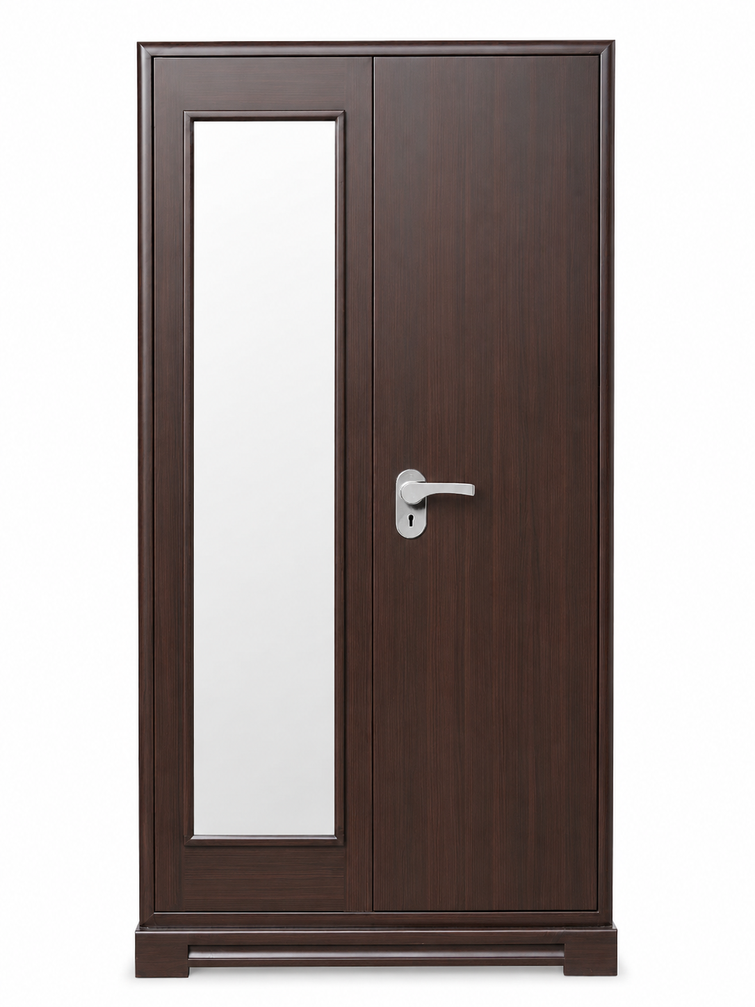 36 inch very light steel almirah front view