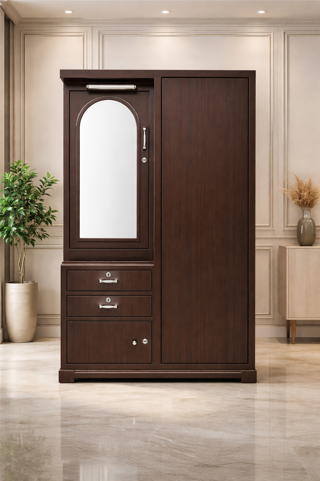 36 inch steel almirah image 6